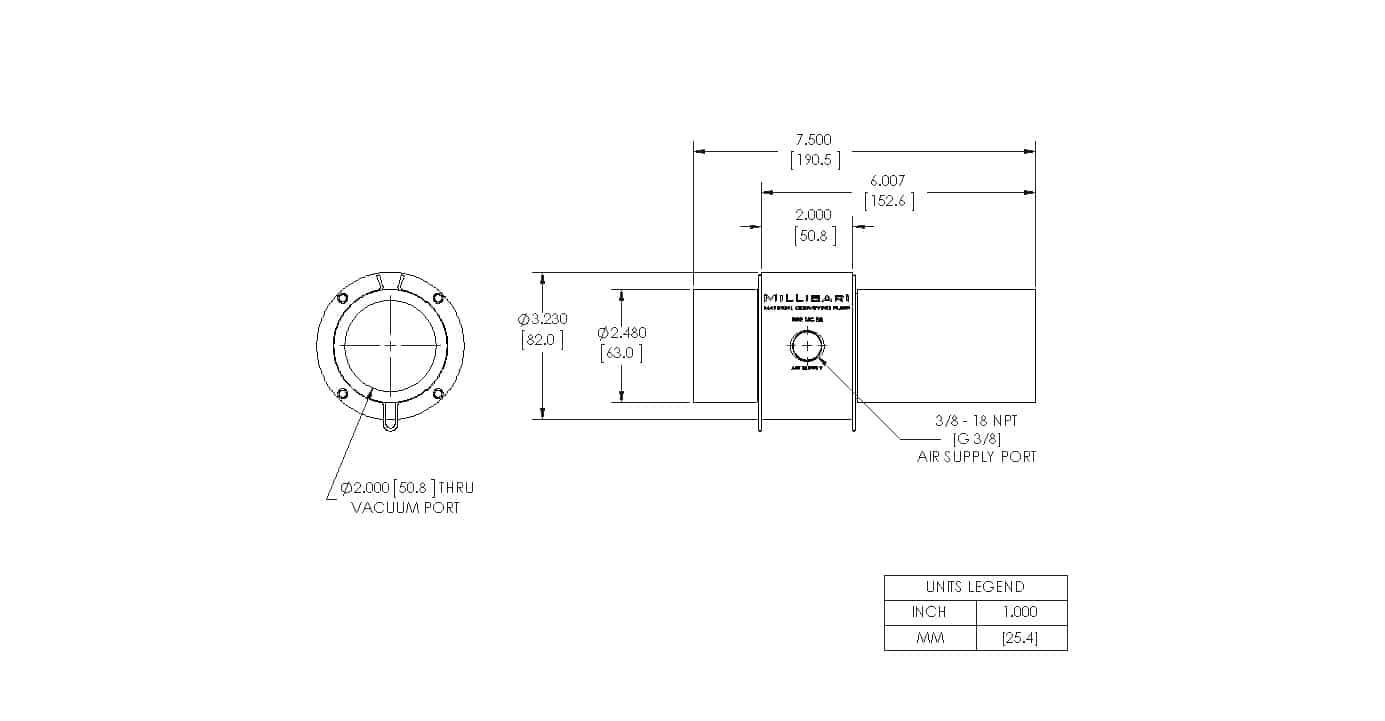 MC-50 Material Conveying Pump · Millibar Robotics